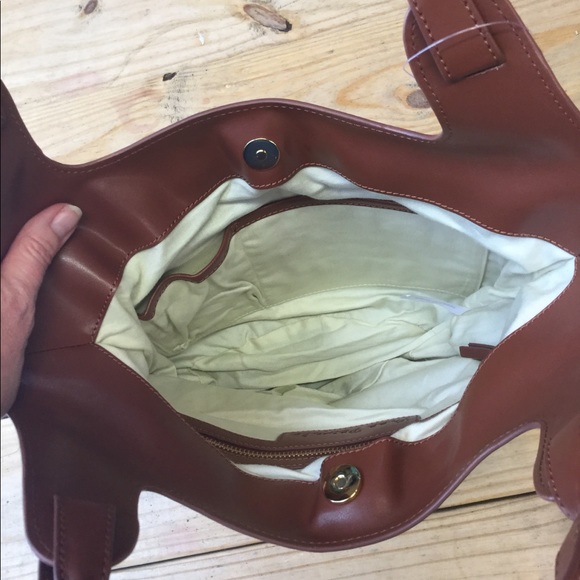 New Free People Brown Magnolia Macrame Tote Bag - Picture 8 of 8